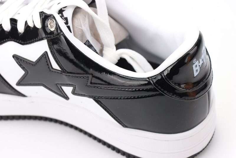 YESKICKS A BATHING APE BAPE STA LOW BLACK Quality Replica - Image 9