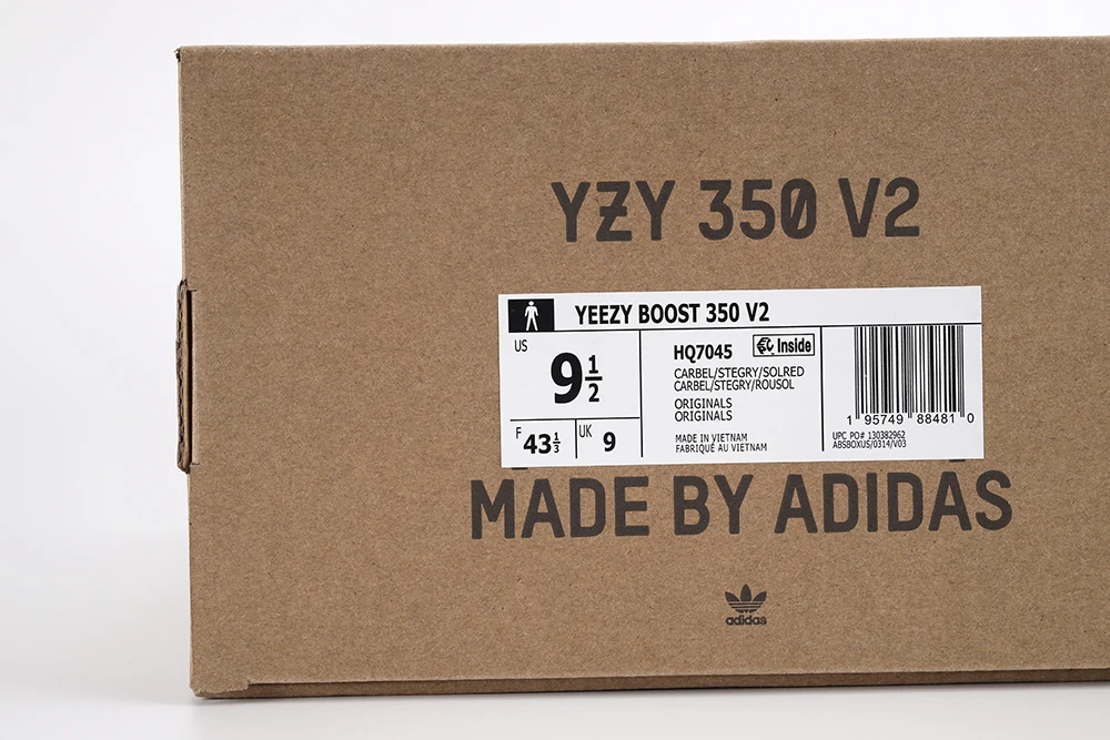 YESKICKS Adidas Yeezy Boost 350 V2 Carbon Beluga Replica HQ7045 - Image 10