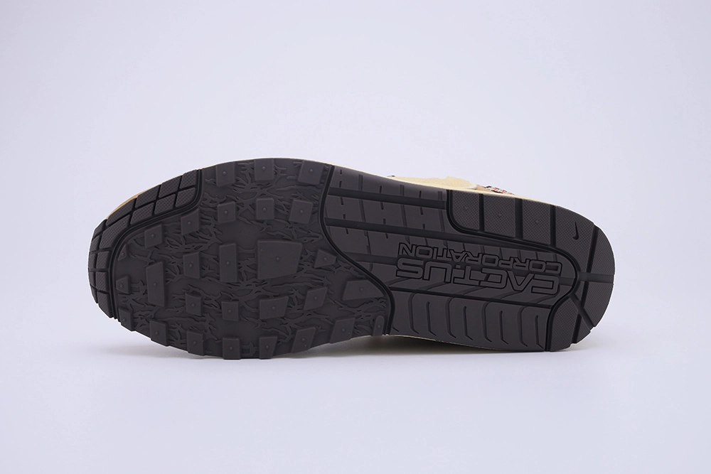 YESKICKS Nike Air Max 1 Travis Scott Cactus Jack Wheat Lemon Drop Replica DO9392-701 - Image 3