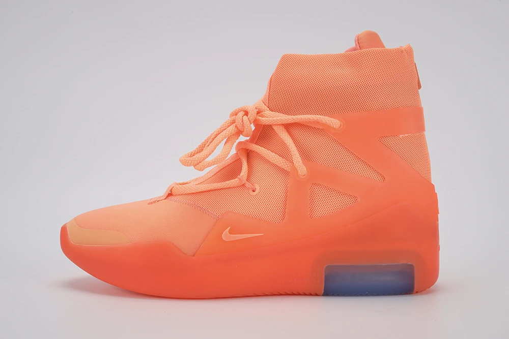 YESKICKS Air Fear Of God 1 'Orange Pulse' Replica AR4237 800 - Image 3