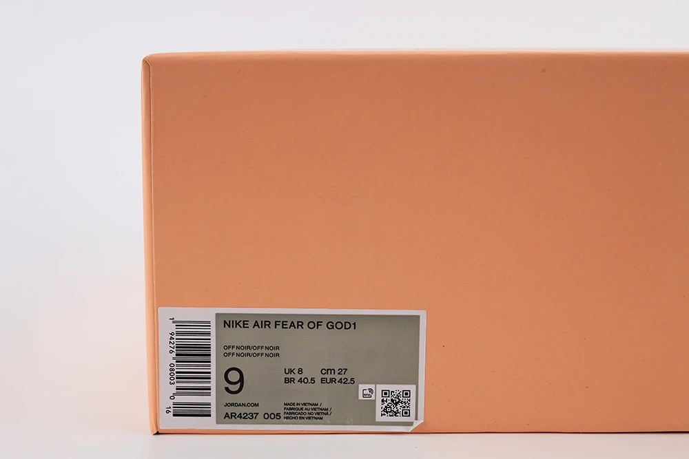 YESKICKS Nike Air Fear of God 1 Triple Black AR4237-005 - Image 9