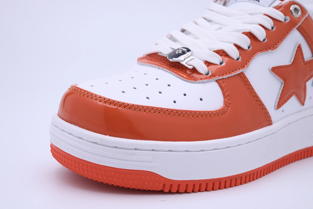 YESKICKS A BATHING APE BAPE STA LOW ORANGE Quality Replica - Image 5