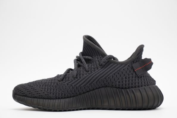 YESKICKS Adidas Yeezy Boost 350 V2 Black (Non-Reflective) Replica FU9006 - Image 3