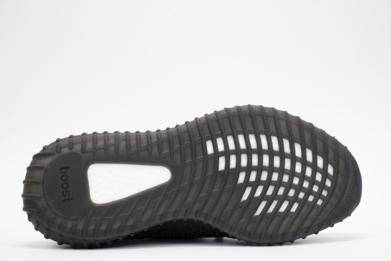 YESKICKS Adidas Yeezy Boost 350 V2 Black (Non-Reflective) Replica FU9006 - Image 2