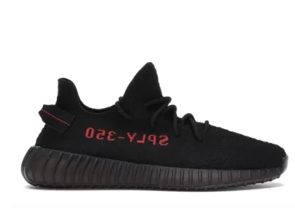 YESKICKS Adidas Yeezy Boost 350 V2 Black Red (2017/2020) Replica CP9652