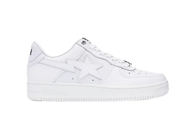 YESKICKS A BATHING APE BAPE STA #6 - WHITE Replica