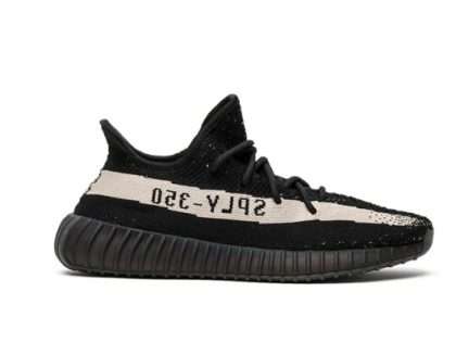 YESKICKS Adidas Yeezy Boost 350 V2 Core Black White Replica BY1604