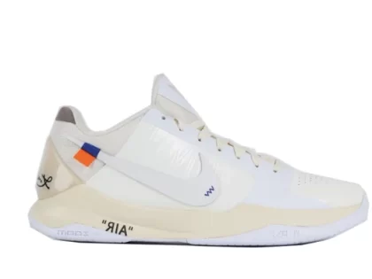 YESKICKS Off-White x Nike ZOOM KOBE 5 “Sail” Reps DB4796 101