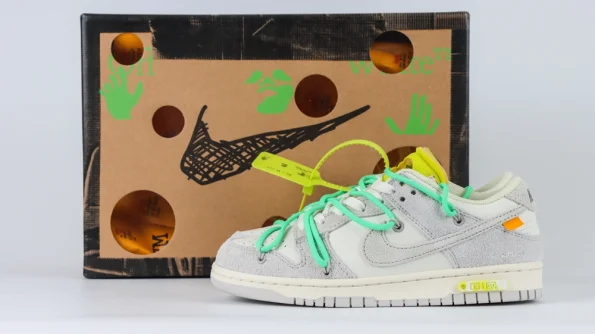 Off-White x Dunk Low ‘Lot 14 of 50’ Reps DJ0950-106 - Image 2